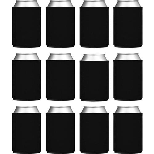 New Beer Can Cooler, Ordinary Bulk Foldable Soda Lid Cooler, Suitable for Weddings, Bachelor Parties, Fun HTV Party Gifts