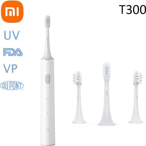 Original Xiaomi Mijia Sonic Electric Toothbrush Long Battery Life Mi T300 Tooth Brush High Frequency Vibration Magnetic Motor