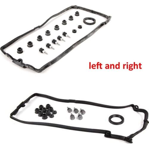 Original Valve Cover Gasket Set For cylinders 1 2 3 4 x5 545i 550i 645ci 650i 745i N62 4.4L 4.8L 11127513194 11127513195