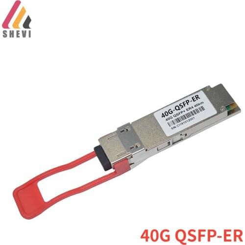 QSFP-40G-ER4 10-3068-01 40GBASE-ER4 1310 nm SMF with OTU3 data-rate support LC Transceiver