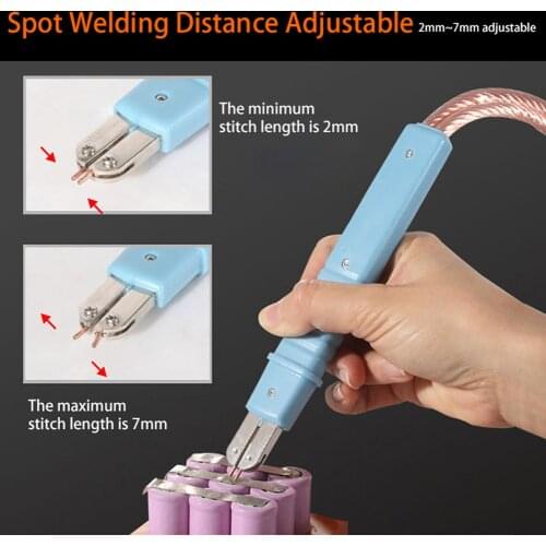 Professional Lithium Battery Spot Welding Pen for Spot Welding Machine Tool non-slip cover Adjustable Pen 2019 New S12