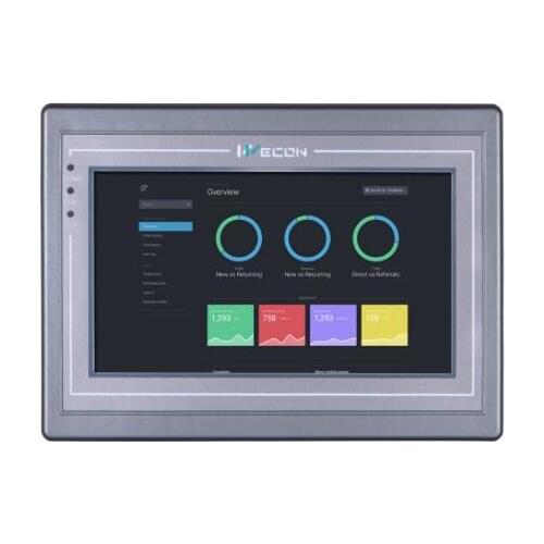 Touch screen PI3070N-2S 16 / Wecon New Style 7 ”Automated Control Screen HMI