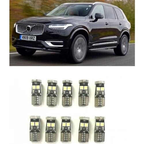 Canbus w5w Led interior lights For volvo xc60 s80 xc90 s60 v70 C30 C70 S40 S60 S80 V40 V50 V60 XC70