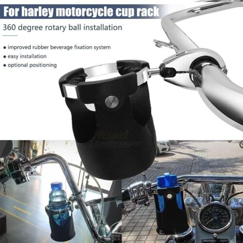 Universal Motorcycle Drink Cup Holder Adjustable Water Beverage Support Handlebar Bottle holder For Motorbike Accessories