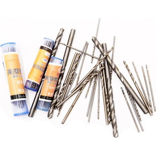 10pc HSS twist drill Jade glass agate drilling bits super hard woodworking drill bits diamond emery twist drill for dremel