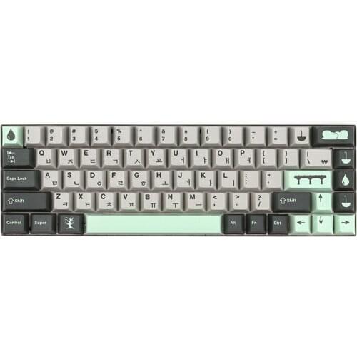 145 Keys Rainy Day Keycaps PBT Dye Sublimation Mechanical keyboard Key Caps Cherry Profile compatible with 61/ 64/68/ 87/104/108