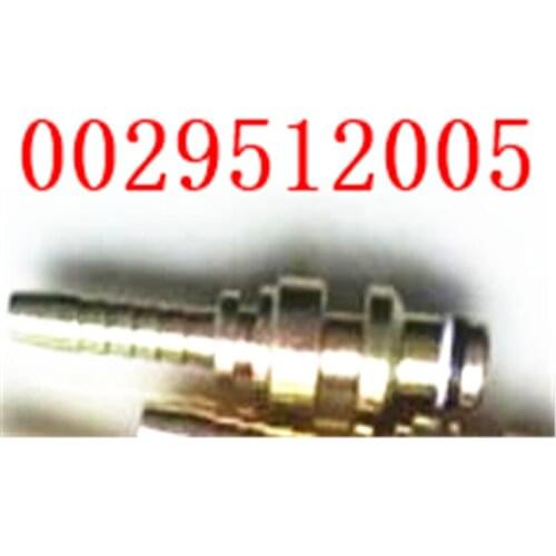 2pcs 0029512005 tubing joint without casing forklift fittings r double row hose connector