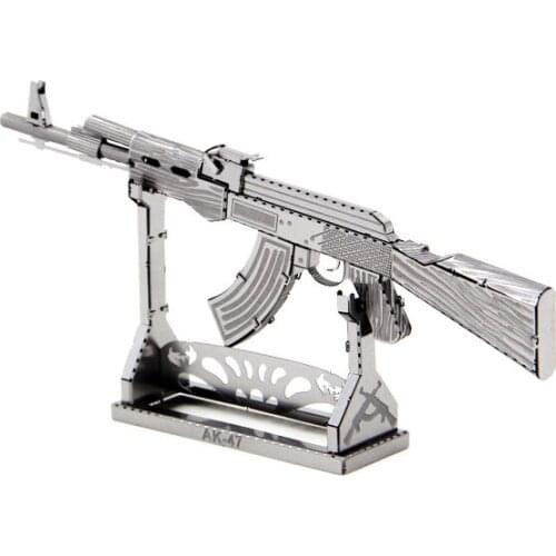 3D Puzzle DIY metal AK-47 mini model kits Collection Toys Gifts