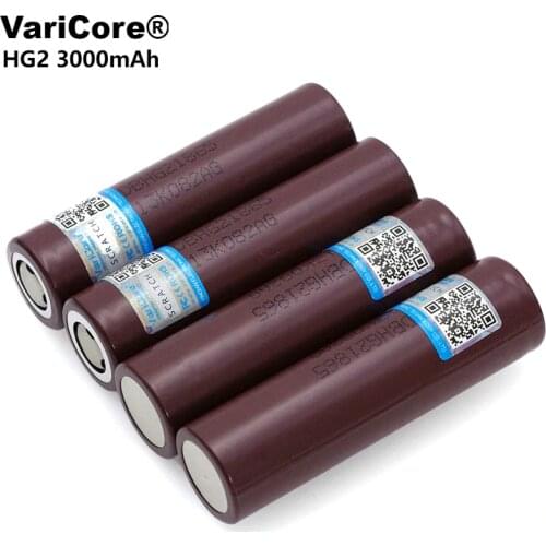 4PCS VariCore New Original HG2 18650 3000mAh battery HG2 3.6V discharge 20A, dedicated Electrical tools Power battery