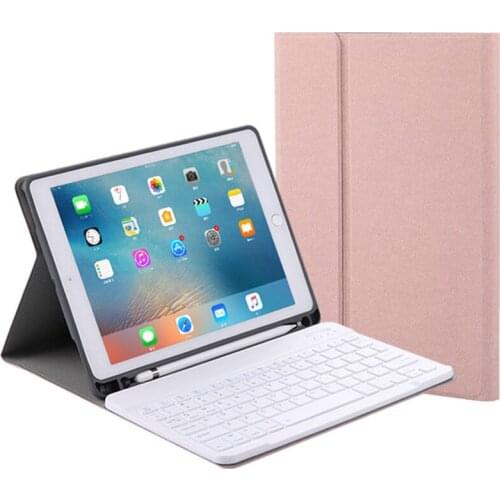 Keyboard Case 10.5 inches for iPad Air 3 10.5 , 2018iPad/ 2017iPad/Pro9.7/ Air2/Air Wireless Bluetooth Keyboard With Pen Holder