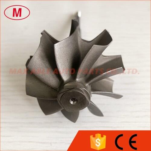 G25-550 G25-660 reverse 53.85/49.36mm 9 Blades turbine shaft wheel/turbine wheel