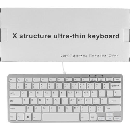 Gaming Keyboard Wired Ergonomic English keyboard Game Aluminum Alloy with 78 keycaps For Gamer PC Computer