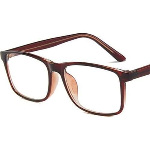 Fashion Men Retro Optical Glasses Personality Retro Rectangular Eyeglasses Simplicity Eyewear Can Be Equipped With Glass
