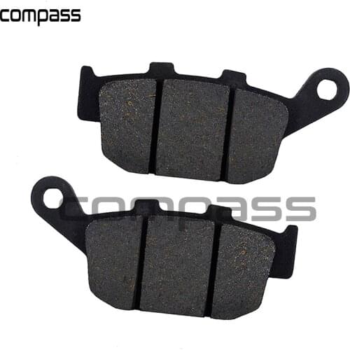 Motorcycle Rear Brake Pads for HONDA CB500 CB 500 Twin 2013 NX500 Dominator 92-96 NTV600 Revere 88-92 XL600 XL 600 90-00
