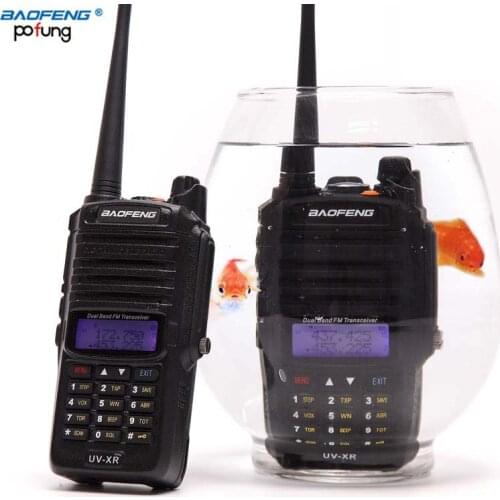 Original Baofeng UV-XR Waterproof 10W High Power Walkie Talkie CB Ham Handheld radio portable 10KM Long Range Two Way Radio