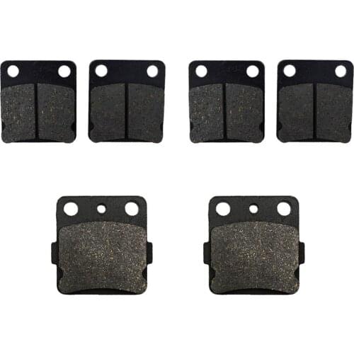 Motorcycle Front Rear Brake Pads for Yamaha YFM125 YFM125R YFM 125 Raptor 2011-2013 / YFS 200 Blaster YFS200 2003-2006