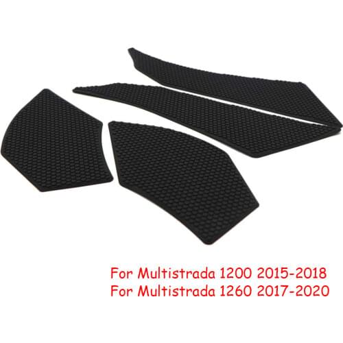 Motor Anti-Heated Gas Tank Side Traction Knee Protector Anti Slip Pad For Ducati Multistrada 1200 15-18 Multistrada 1260 17-19