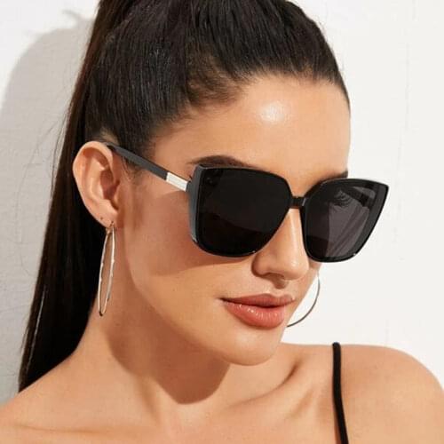 Cateye Designer Sunglasses Women 2020 High Quality Retro Sunglasses Women Square Glasses Women/Men Luxury Oculos De Sol