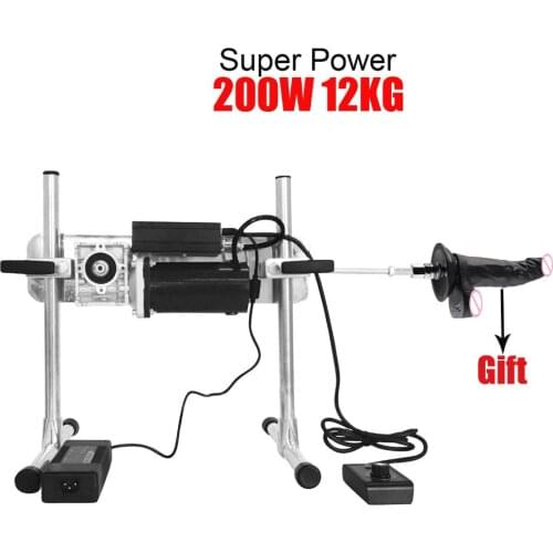 Super Power 12KG 200W Premium Sex Machine With Big Dildo Sex Machine Wire-controlled Love Machine Powerful Sex Machine For Woman