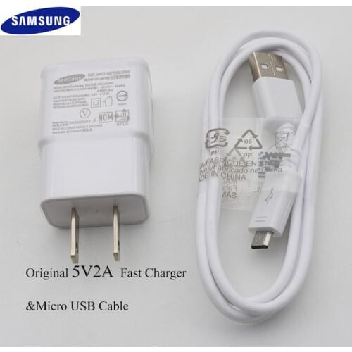 For Samsung Charger Travel Wall Adapter 5V2A Charge Micro USB Cable For Galaxy S6 S7 Edge J3 J5 J7 Note 4 5 A3 A5 A7 2016