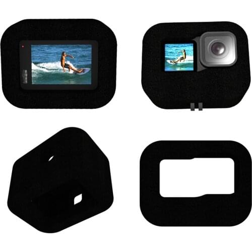 Protective Housing Case Windshield Wind Noise Reduction Sponge Foam Cover for GoPro Hero 9 Black Action Camera Accessories