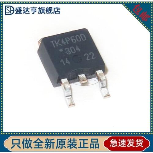 10Pcs/Lot TK4P60D MARKING:TK4P60D TO-252 MOS 4A 600V