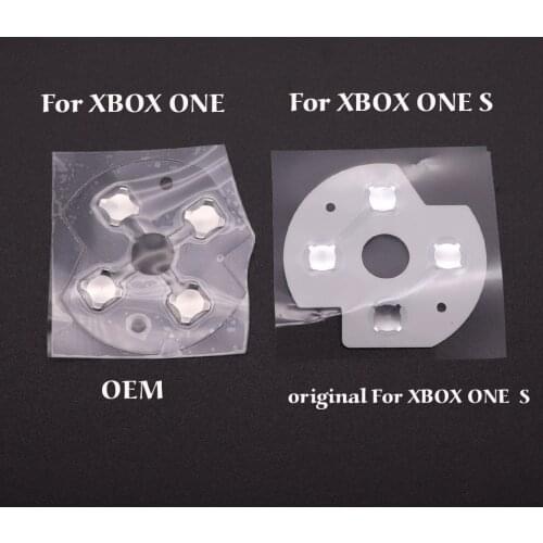2pcs For XBOX ONE S Controller D Pads Metal Dome Snap Dome PCB board Conductive fIlm