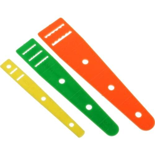 3PCS Plastic Elastic Glides Guides Threaders Wear Elastic Band Tool For DIY Needleworking Clothing Sewing Accessories
