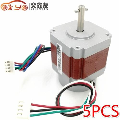 5PCS/LOT 42BYG Stepper Motor With Encoder Feedback 0.5N / m 0.8A 1.8 Degree 42 Stepper Motor(6.5)