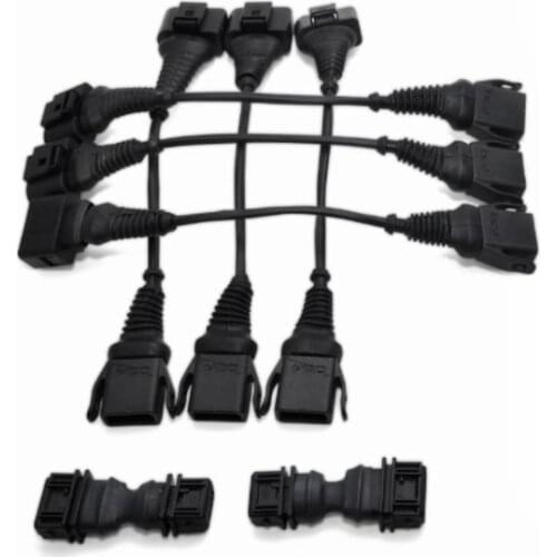 Free shipping 6 pcs wire harrness + 2 ICM 2.7T Delete with 12/16AWG 22cm wire