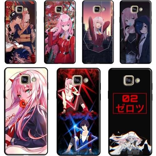 Zero Two 02 DARLING in the FRANXX Case For Samsung A9 A8 A6 A7 J8 2018 A3 A5 J4 J6 Plus J1 J3 J5 J7 2017 2016 Phone Cover