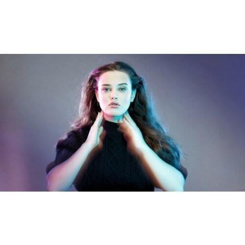 D0421 Katherine Langford Actor Star Silk Fabric Poster Art Decor Indoor Painting Gift