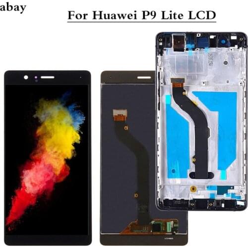 5.2'' Display For HUAWEI P9 Lite 2016 G9 Display Screen with Frame for HUAWEI P9 Lite LCD Display VNS-L31 L21 L19 L23 L53 Parts
