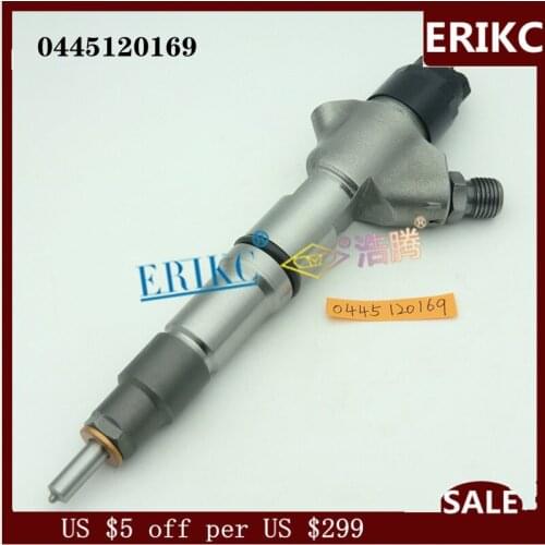 ERIKC 0445120169 Auto Fuel Pump Injector 0445 120 169 OEM WEICHAI 612600080611 For WEICHAI 612600080924