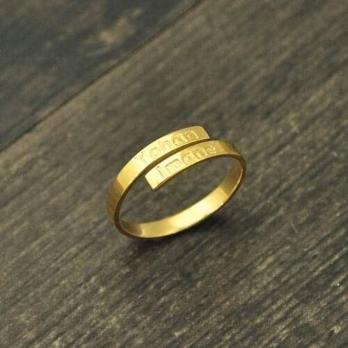 Personalized Name Ring,Valentines Day Gift for Her,Custom Ring, Engraved Ring,Custom Name Jewelry