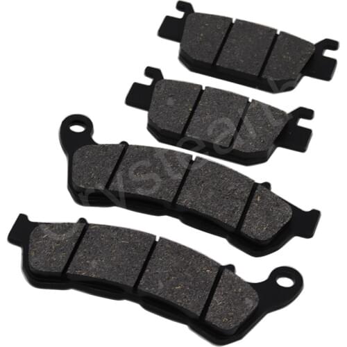 4pcs/set Motorcycle Front & Rear Brake Pads For Honda Forza 250 NSS250 2005 2006 2007 2008 2009