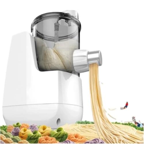 Noodle press machine automatic Commercial Stainless Steel electric pasta maker machine Dough Cutter dumpling skin machine