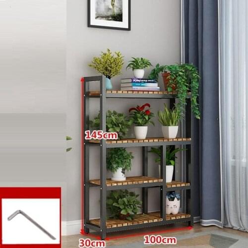 Plantenrekken Balkon Ladder Escalera Estanteria Plantas Indoor Pot Outdoor Stand Balcony Flower Stojak Na Kwiaty Plant Shelf