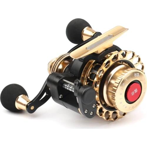 Full metal automatic cable spinning fishing reel casting Fly Boat raft wheel