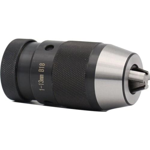 B10 0.5-6 ,B12(1-10MM), B16(1-13MM) ,B18(1-16MM) drill chuck Keyless drilling chuck Self Tighten Automatic Locking