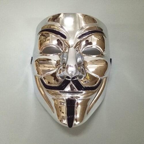 Party Cos Masks V for Vendetta Adult Mask Anonymous Guy Fawkes Xmas Masks Adult Accessory Party Cosplay