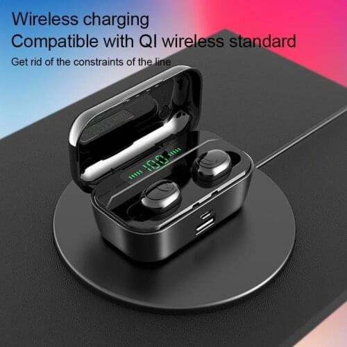 IPX7 Waterproof Bluetooth earphone 8D Stereo Wireless Headphones Headset With 3500mAh Power Bank G6s TWS 5.0 Bluetooth Earbuds
