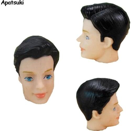 1/6 Doll Accessories Boyfriend Prince Ken Male Doll Head For Ken Boy Doll Men Heads For Boyfriend Ken DIY Toys Kids Gift