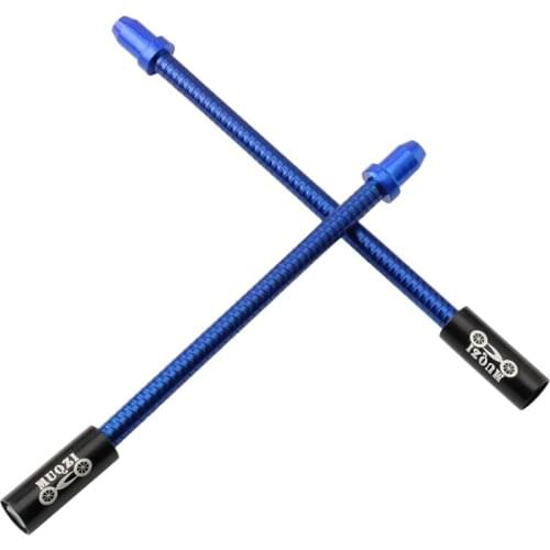 1 Pair Mountain Bike V Brake Noodles Cable Guide Bend Tube Pipe Plastic Sleeves Boots Protector Hose - Choose of Colors
