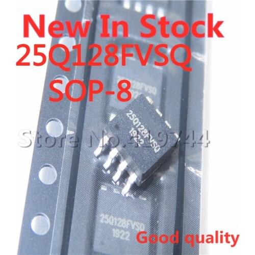 2PCS/LOT W25Q128FVSQ 25Q128FVSQ SOP-8 W25Q128FVSIQ 128Mbit 16M FLASH In Stock NEW original IC