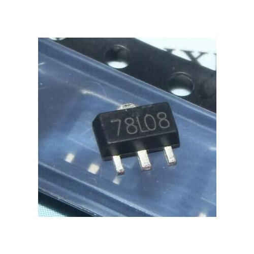20PCS 78L08 78L05 78L12 SOT-89 SMD transistor