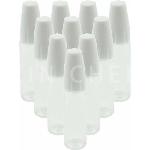 20PCS Eliquid Juice Dropper Bottle Empty Plastic PET Clear Bottle Long Steel Needle Tip Vape Oil Refillable Containers 10ML 15ML