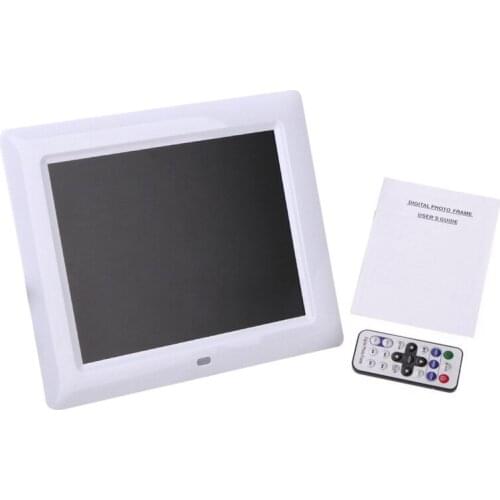 7 inch HD TFT-LCD Digital Photo Frame with MP3 MP4 slideshow Clock Remote Desktop Movie Player