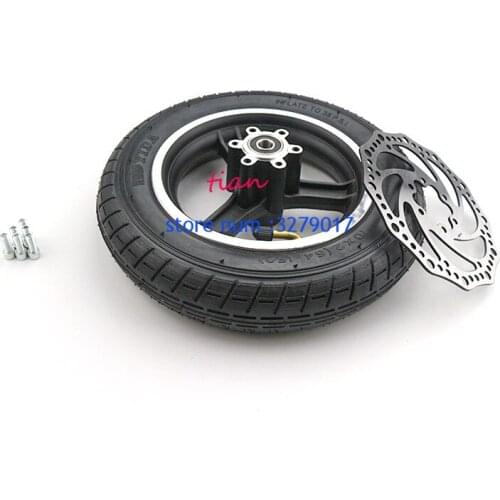 Buggy electric scooter balancing car 10x2/54-152 tire tyre inner tube rims hub With disc brake fits mountain