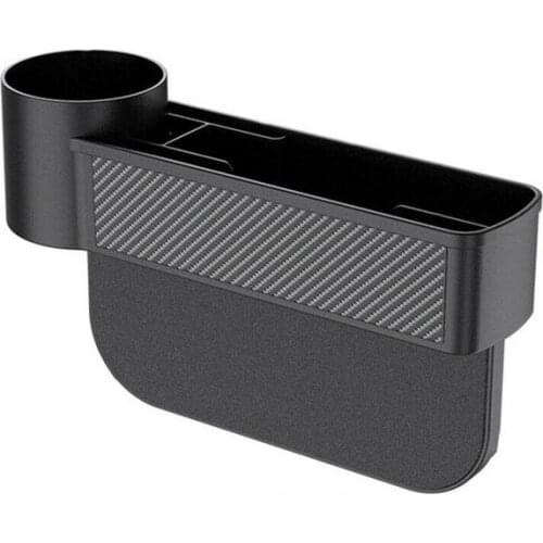Black Multifunction Auto Car Seat Gap Catcher Filler Storage Box Pocket Organizer Holder Car Storage Tools